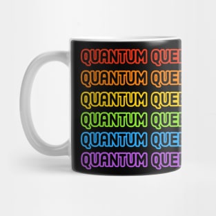 Quantum Queers Rainbow Mug